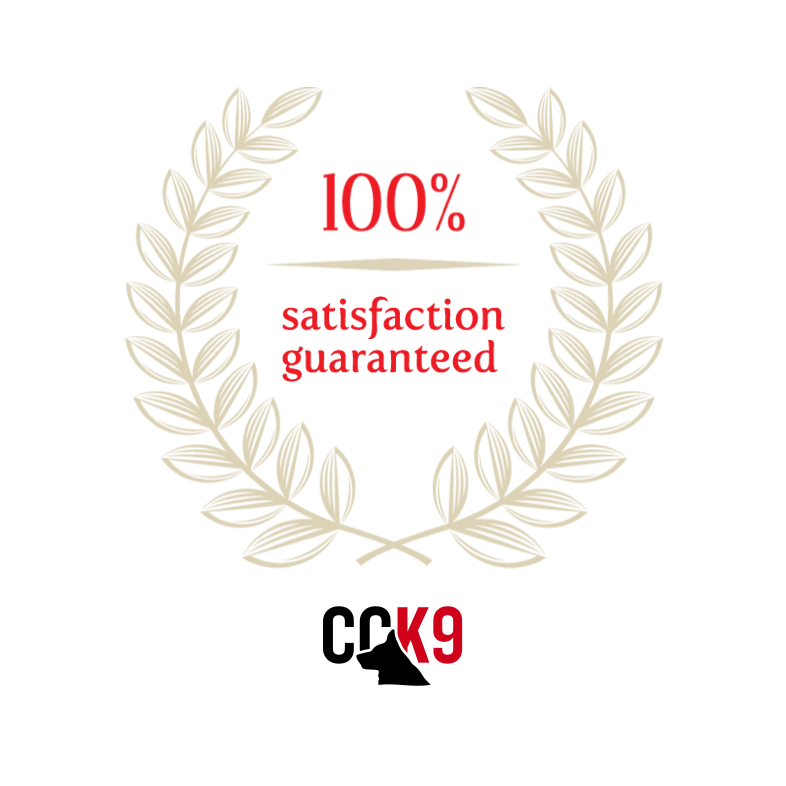 CCK9 Guarantee Satisfaction Seal